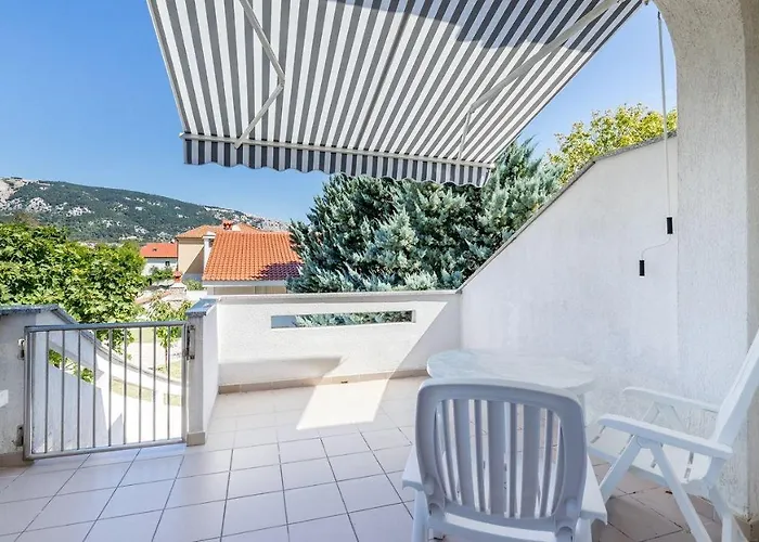 度假居 Grosse Terrasse Mit Meerblick, 200 Meter 巴斯卡