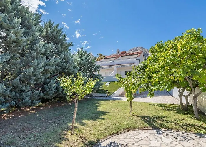 Grosse Terrasse Mit Meerblick, 200 Meter Casa de Férias Baška