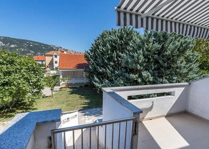 Grosse Terrasse Mit Meerblick, 200 Meter * Baška